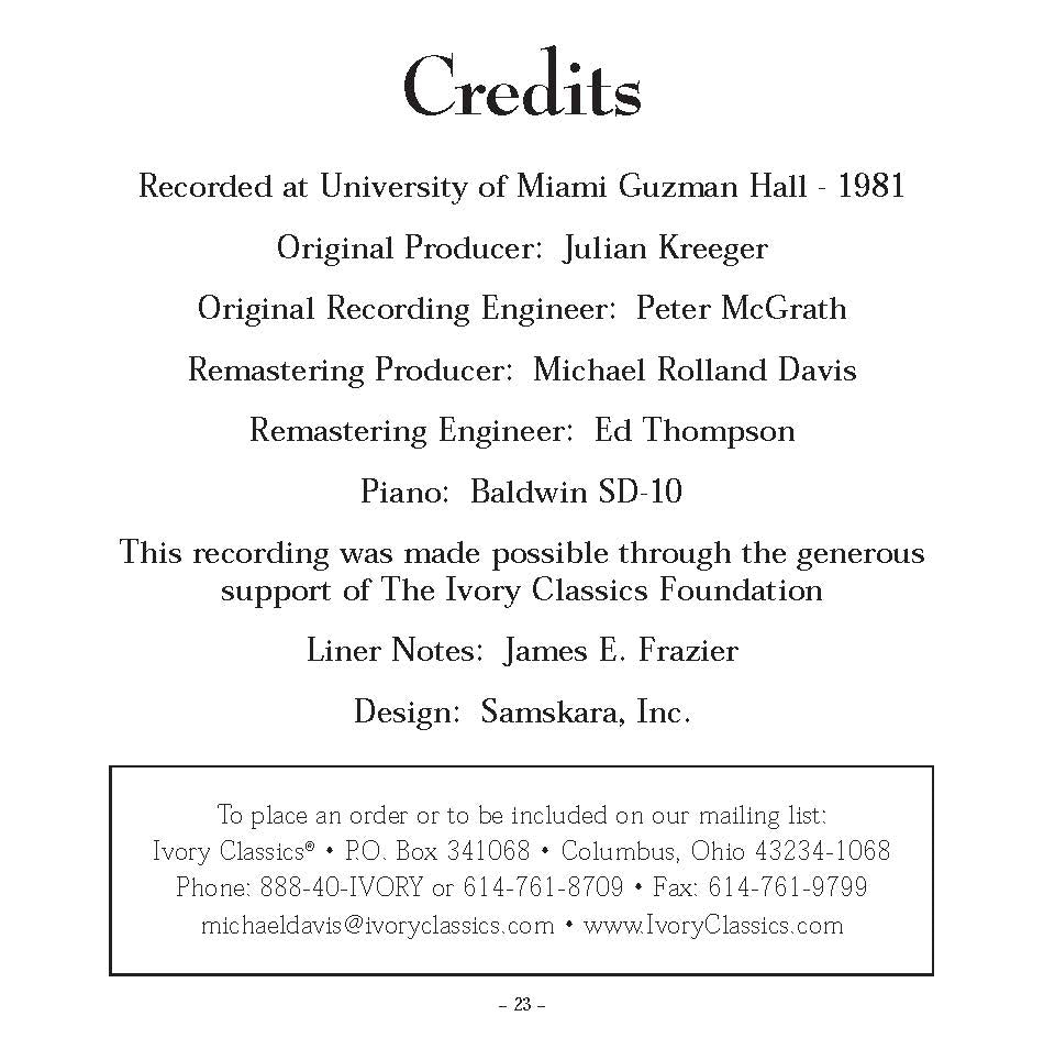 Earl Wild: Chopin The 1981 Baldwin Recordings