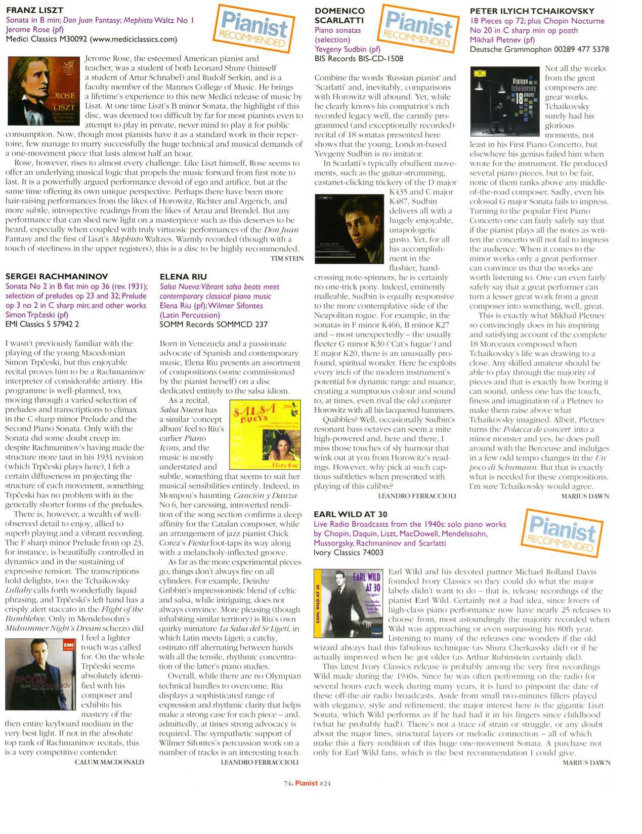 Earl Wild at 30: Live broadcast From the 1940's