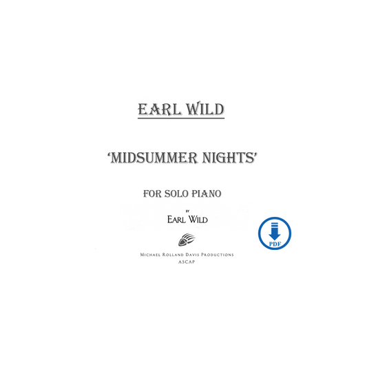 Rachmaninoff-Earl Wild: Midsummer Nights, Op. 14, No. 5 - PDF