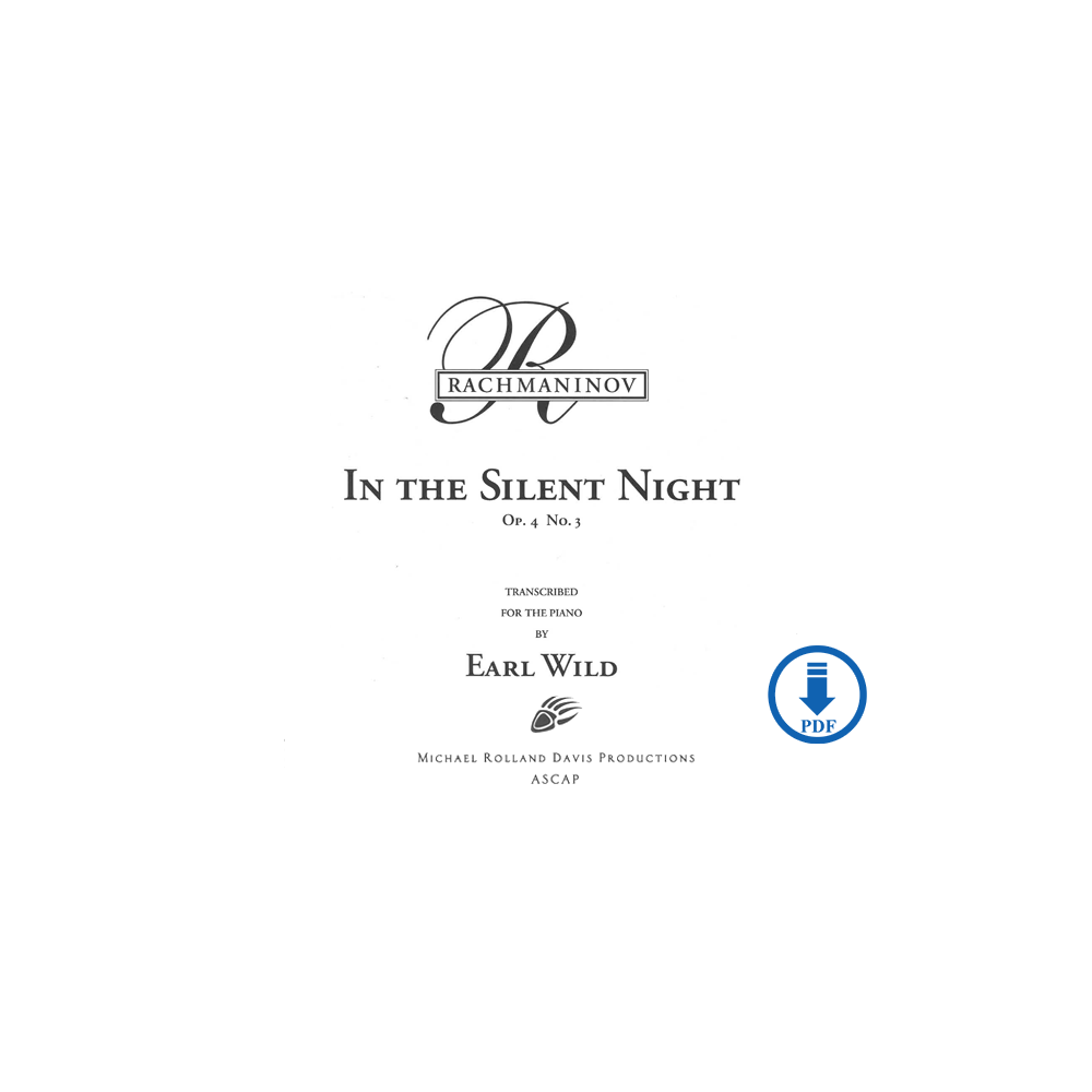 Rachmaninoff-Earl Wild: In the Silent Night, Op. 4, No. 3 - PDF