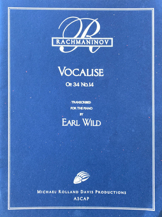 Rachmaninov-Earl Wild: Vocalise, Op. 34, No. 14