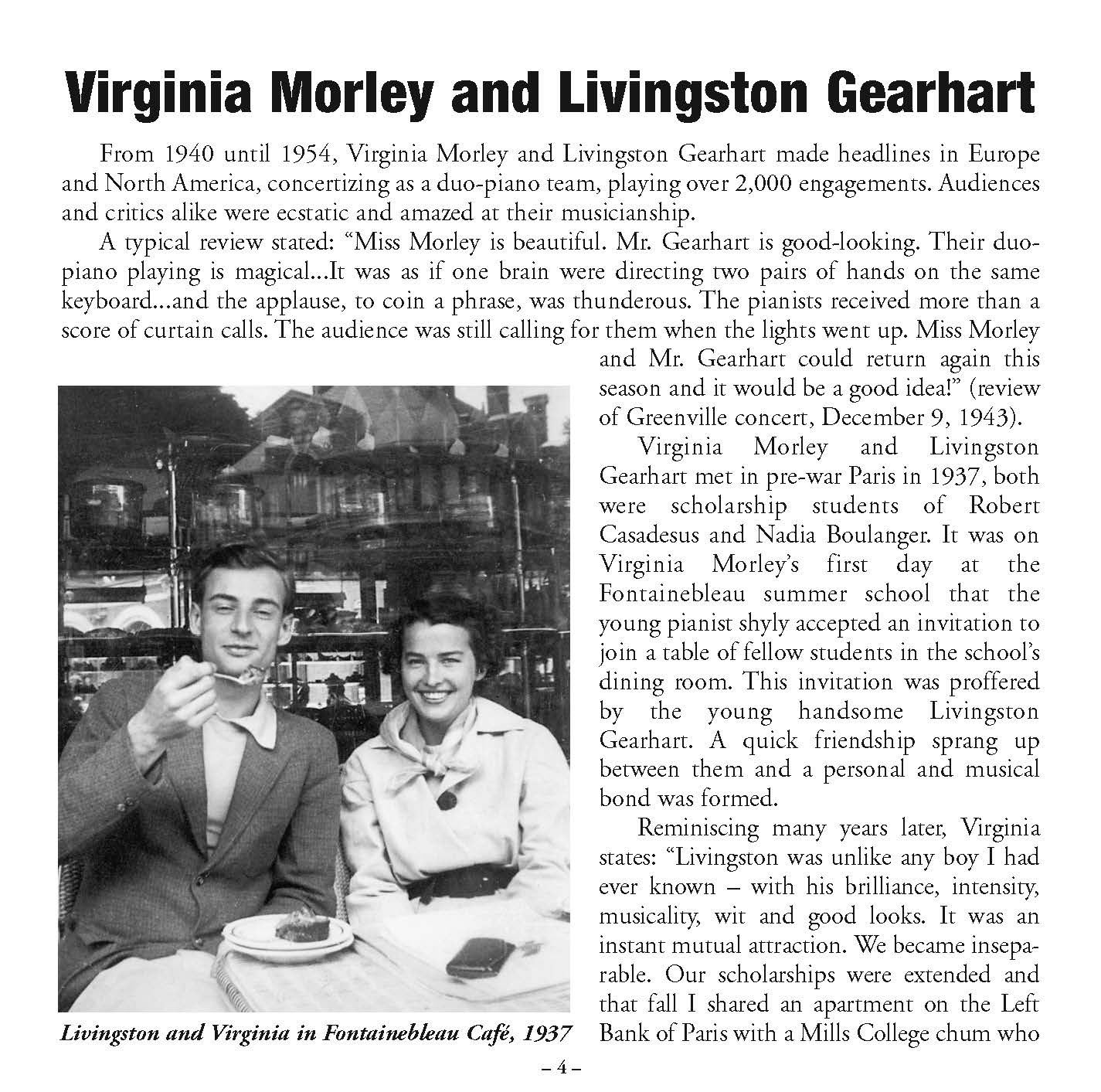 Morley and Gearhart Rediscovered